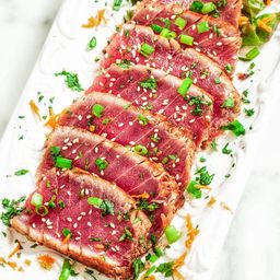 Yellowfin Ahi Tuna - Seared/Sliced - FROZEN