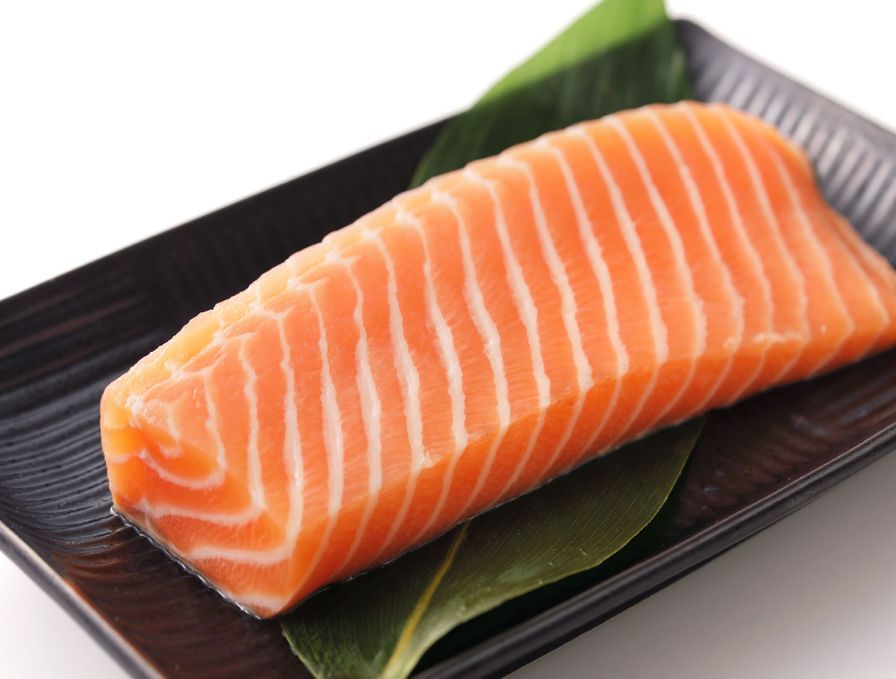 King Salmon Portion Cut SUSHI QUALITY 1 LB