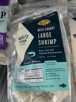 Wulf’s 16/20 P&D White Shrimp