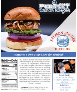 Salmon Burgers (Pack of 2)