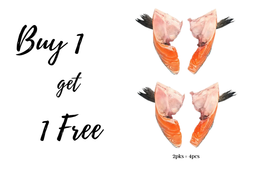 Salmon Kama SALE: Buy 1 Get 1 Free