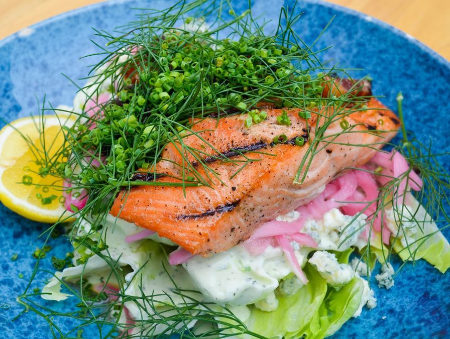 Chinook Salmon sides & portions- BC Wild