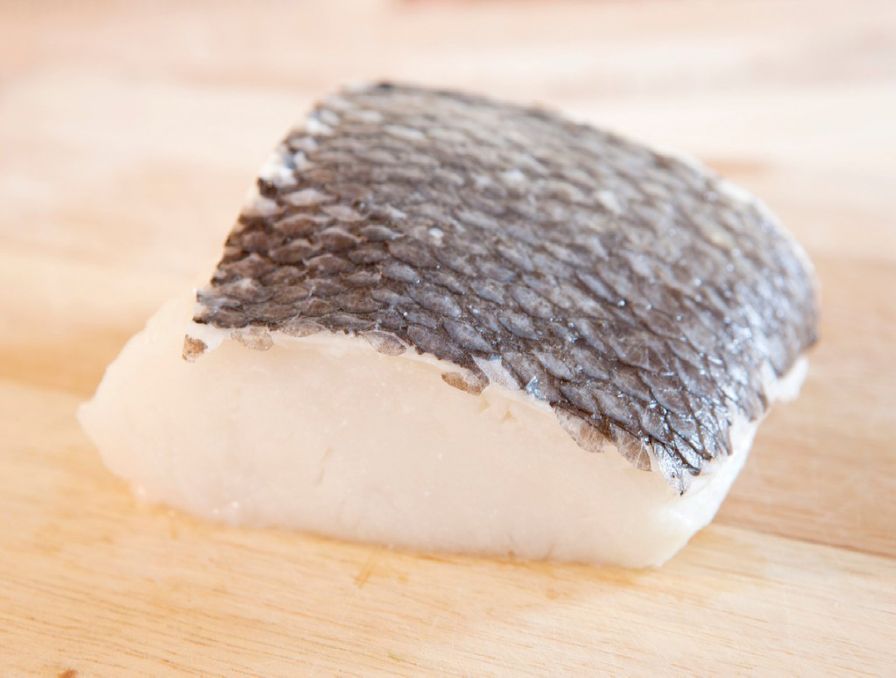 Frozen Chilean Sea Bass Portion Cut 1 lb