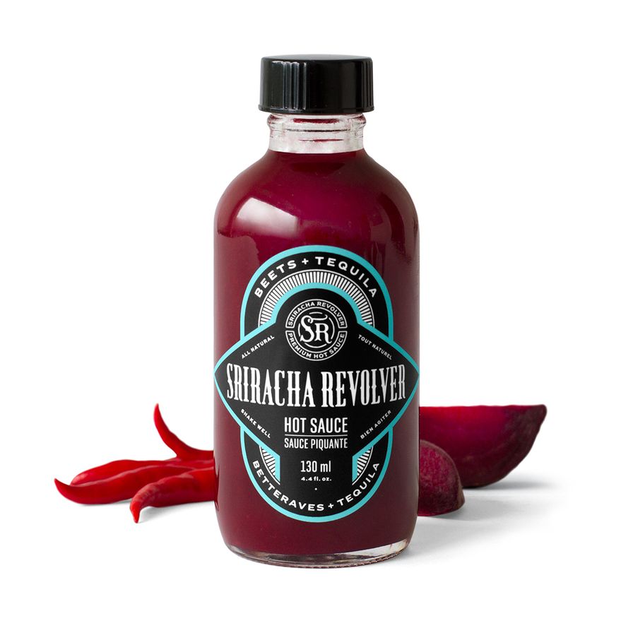 Sriracha Revolver Beets + Tequila Sauce
