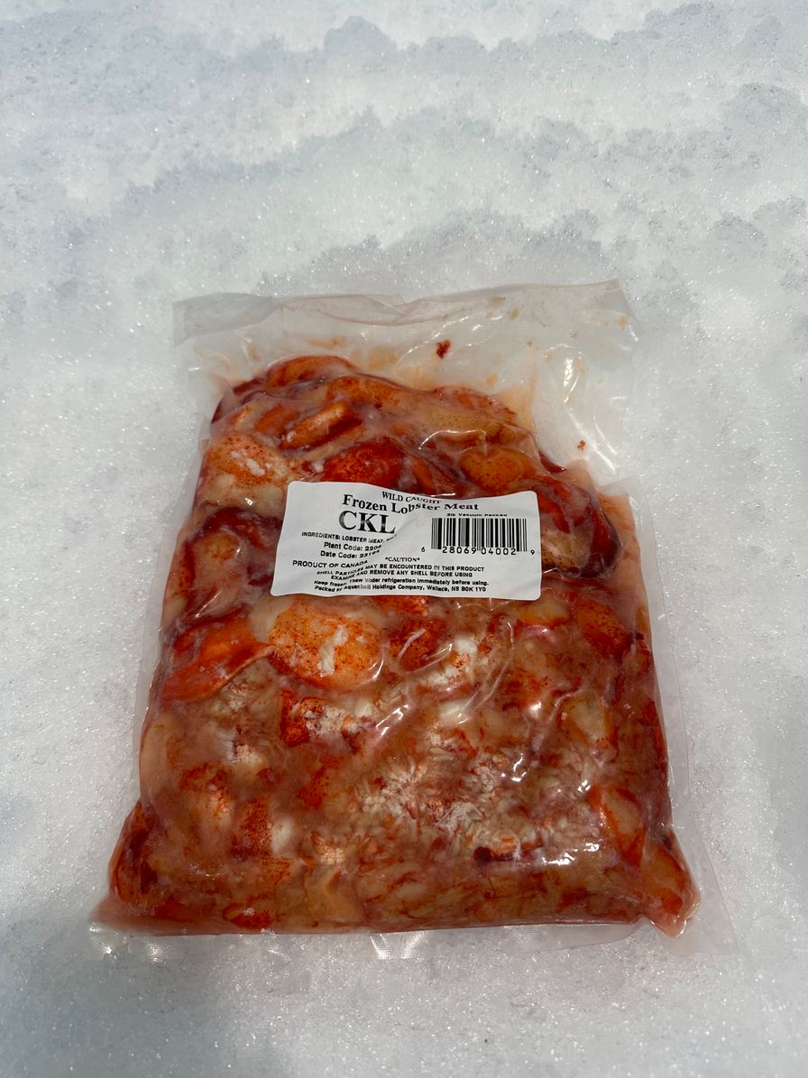 LOBSTER Atlantic MEAT RAW HPP Claw Knuckle Tail (CKL) Broken (12x 1lb) MSC-C-50912 Frozen