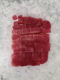 Frozen Ahi Tuna Poke Cubes (Sashimi Grade)