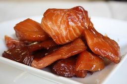 Smoked Salmon - Hot Smoked Atlantic Salmon Bites (8 oz)