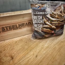 Great Lakes - Cleaned Dressed Lake Smelts - FROZEN - 454g