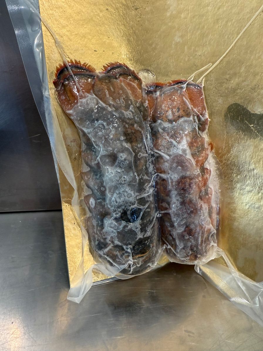 Frozen 3/4oz Canadian Lobster Tail 2 pack 