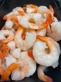 Cooked Cocktail Prawns $5.99/100 Grams