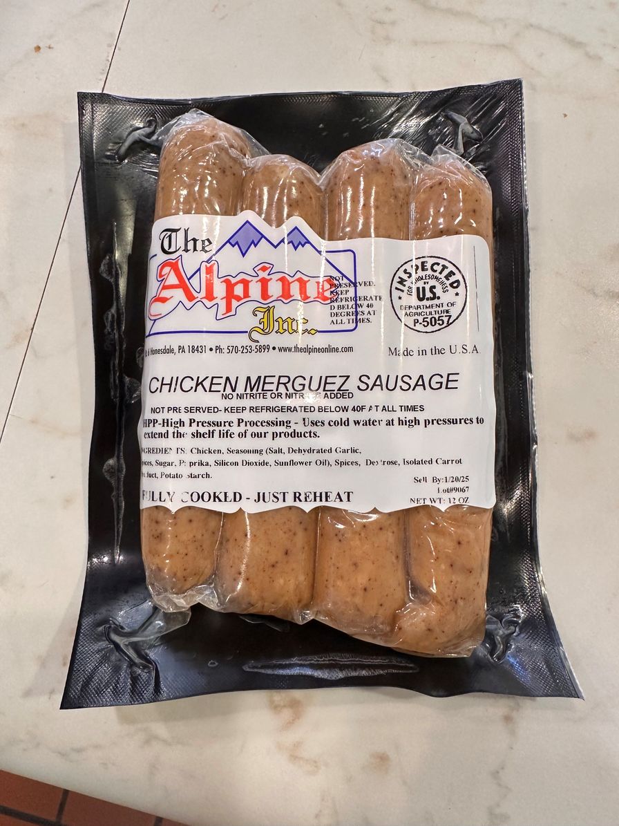 Chicken Merguez Sausage