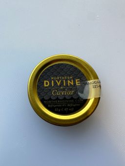Sturgeon CAVIAR NORTHERN DIVINE 12g Chilled/Refrigerated