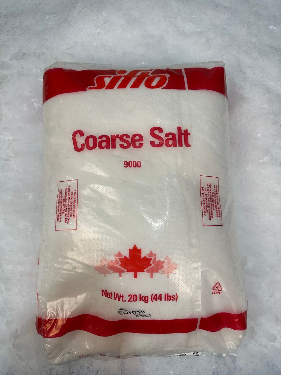 Salt COARSE BAG 20kg Shelf Stable
