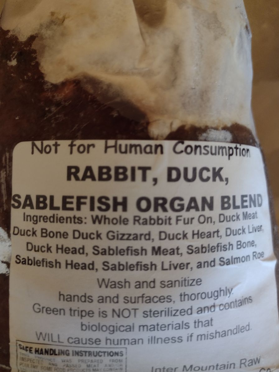 Cooling/Hypoallergenic Blend: Rabbit/Duck/Sablefish 