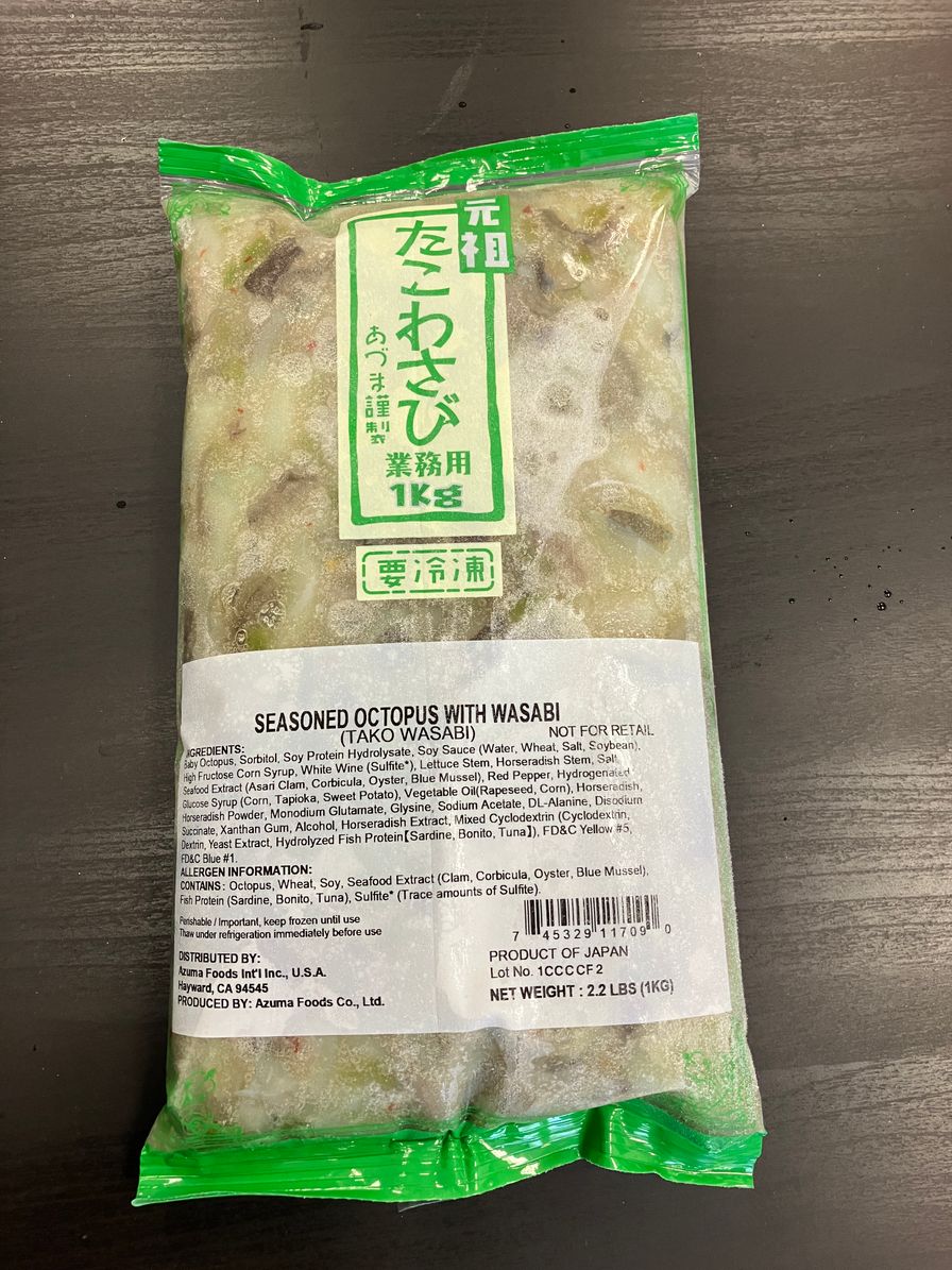 Octupus Tako Wasabi 