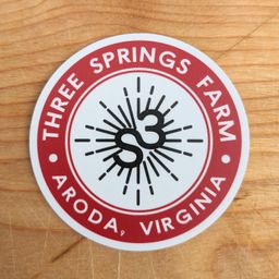Three Springs Sticker