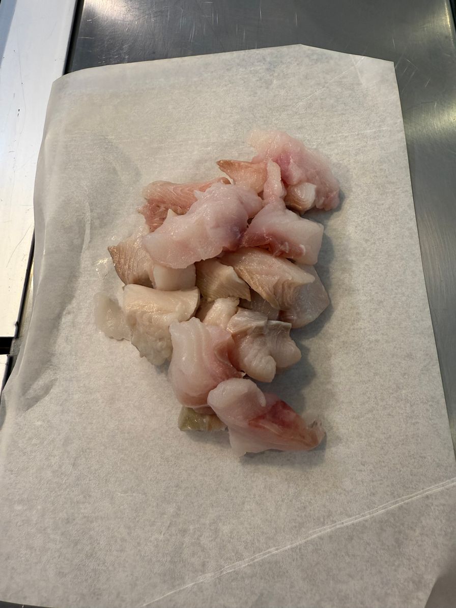 Skinless Boneless white fish off cuts