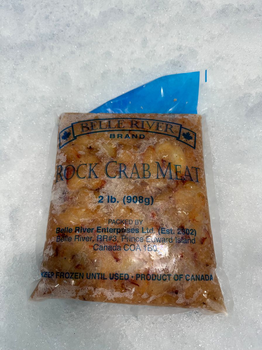 CRAB Atlantic ROCK MEAT COMBO Cooked Belle River (6x2lbs) Oceanwise Frozen