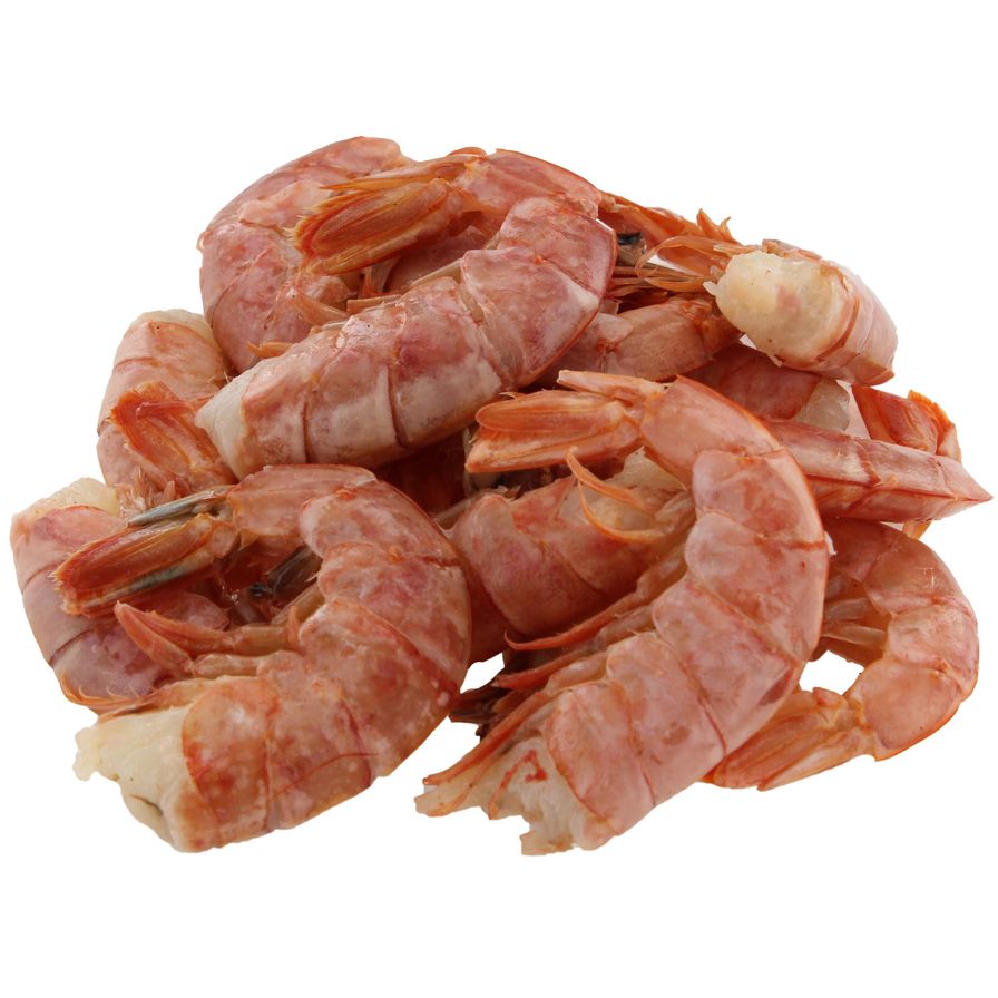 Wild Argentine pink shrimp - Shell on