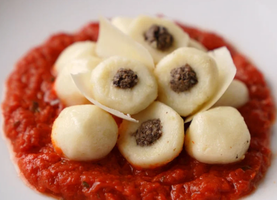 Gluten-Free Mushroom Stuffed Gnocchi