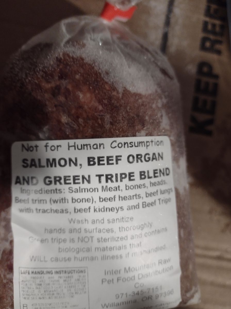 Salmon/Beef Organ/Beef Tripe Blend