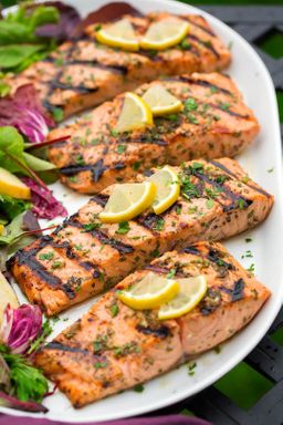 Grilled Salmon Filets - Two Styles