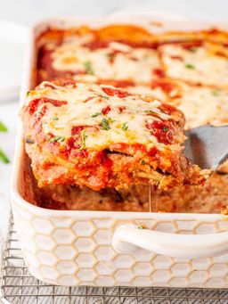 Eggplant Parmesan Lasagna Style