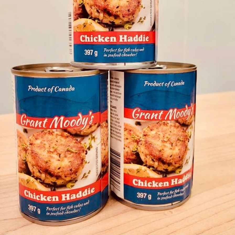Canned Chicken Haddie