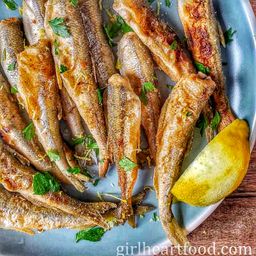 Atlantic Ocean Smelts Dressed