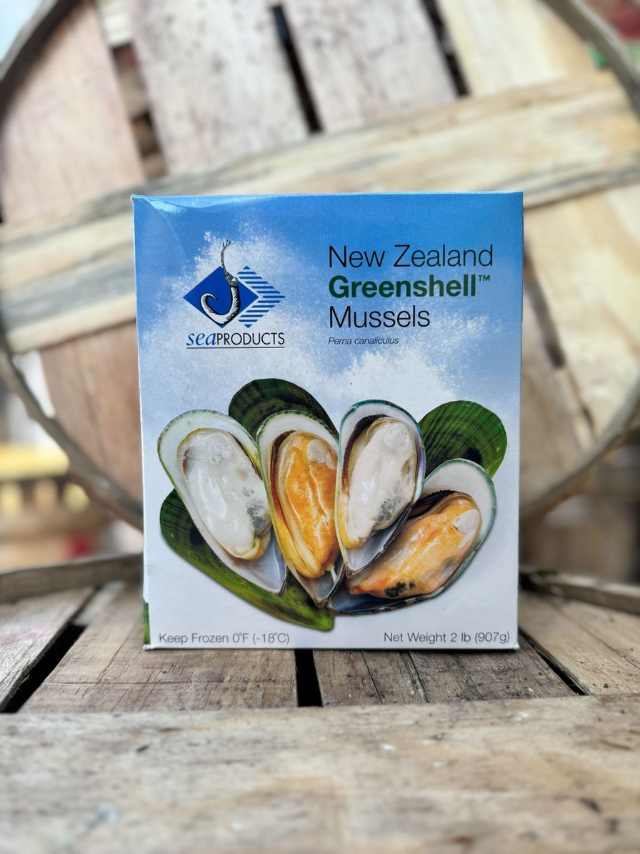 Greenlip Mussels (frozen)