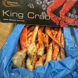 14/17 RED King Crab Legs - 20LB MASTER CASE