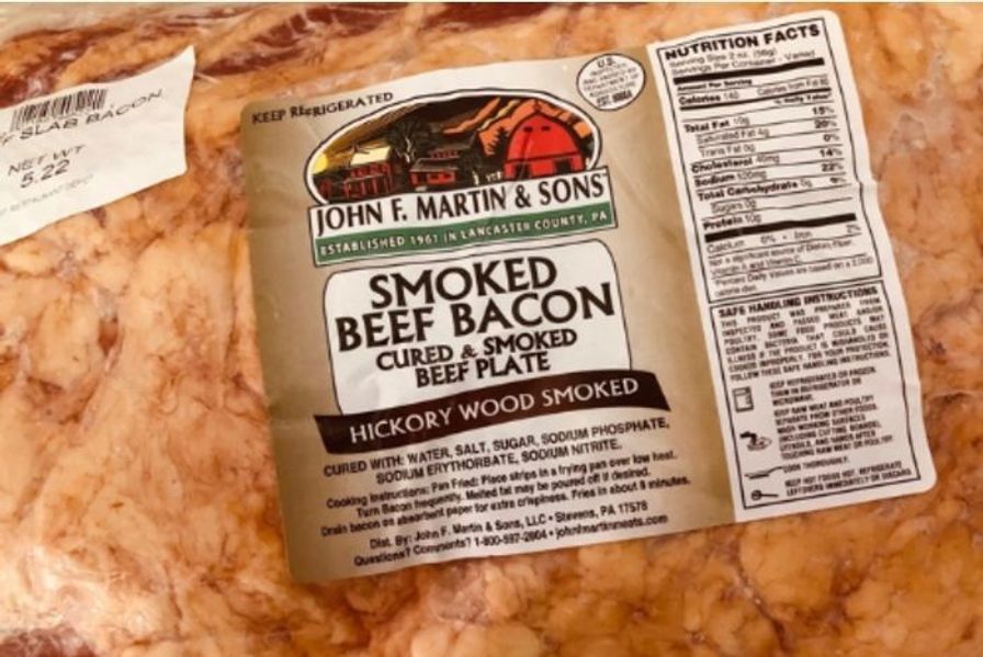 Best Beef Slab Bacon