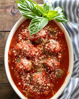 Meatballs In Marinara