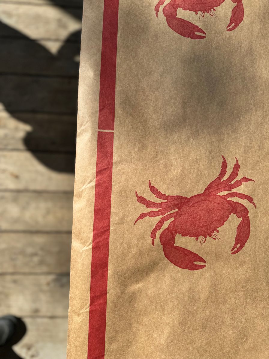 Crab Paper Roll Paper