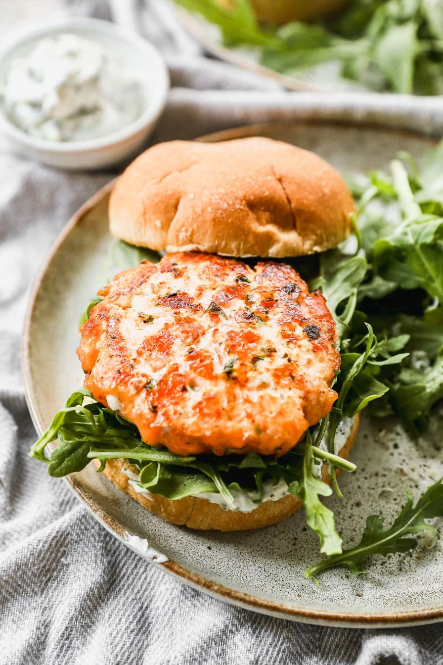 Housemade Salmon Burgers