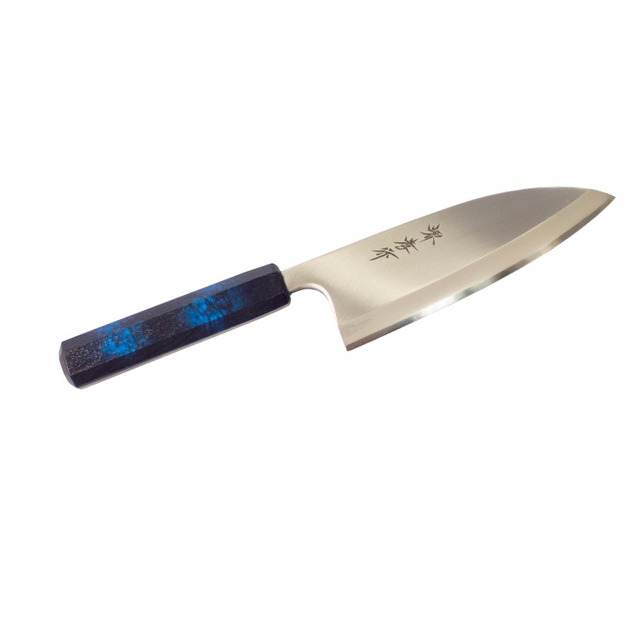DEBA KNIFE 165MM BLUE INOX NANAIRO (B.TORTOISESHLL)