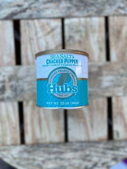 Hubs Sea Salt & Cracked Pepper Virginia Peanuts 
