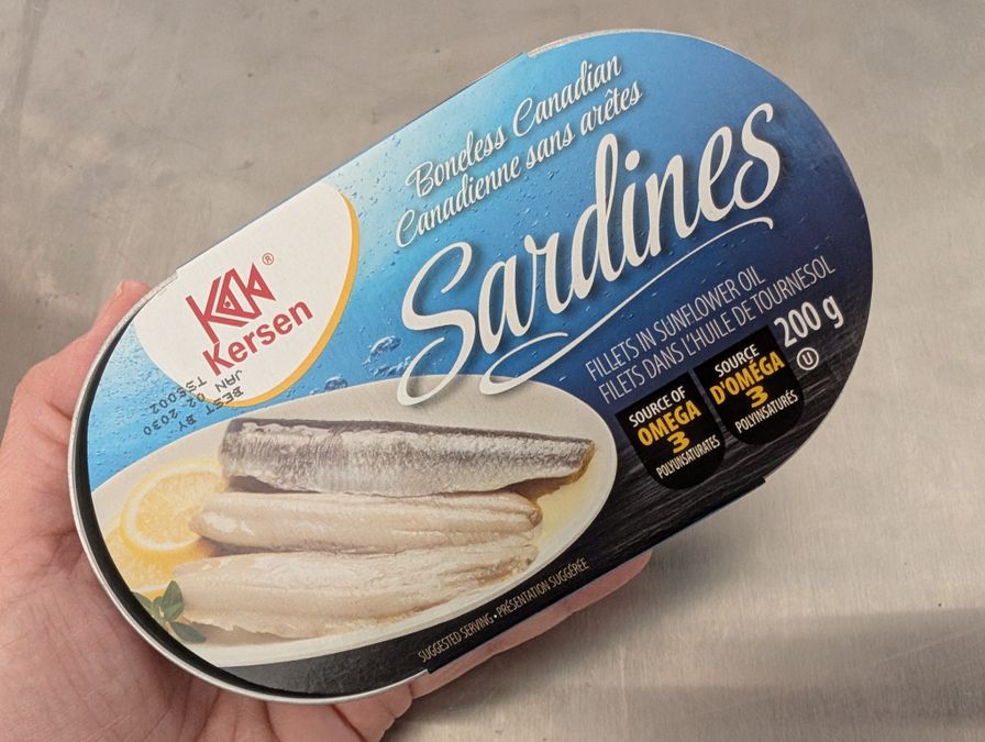 Tinned Sardine in Sunflower oil