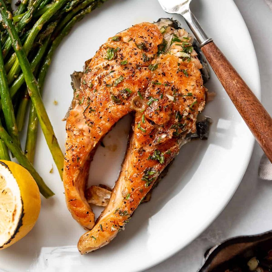 Organic Salmon Steaks
