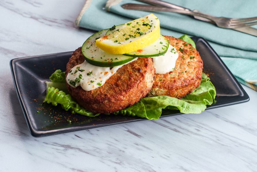 Frozen Wild Salmon Burger