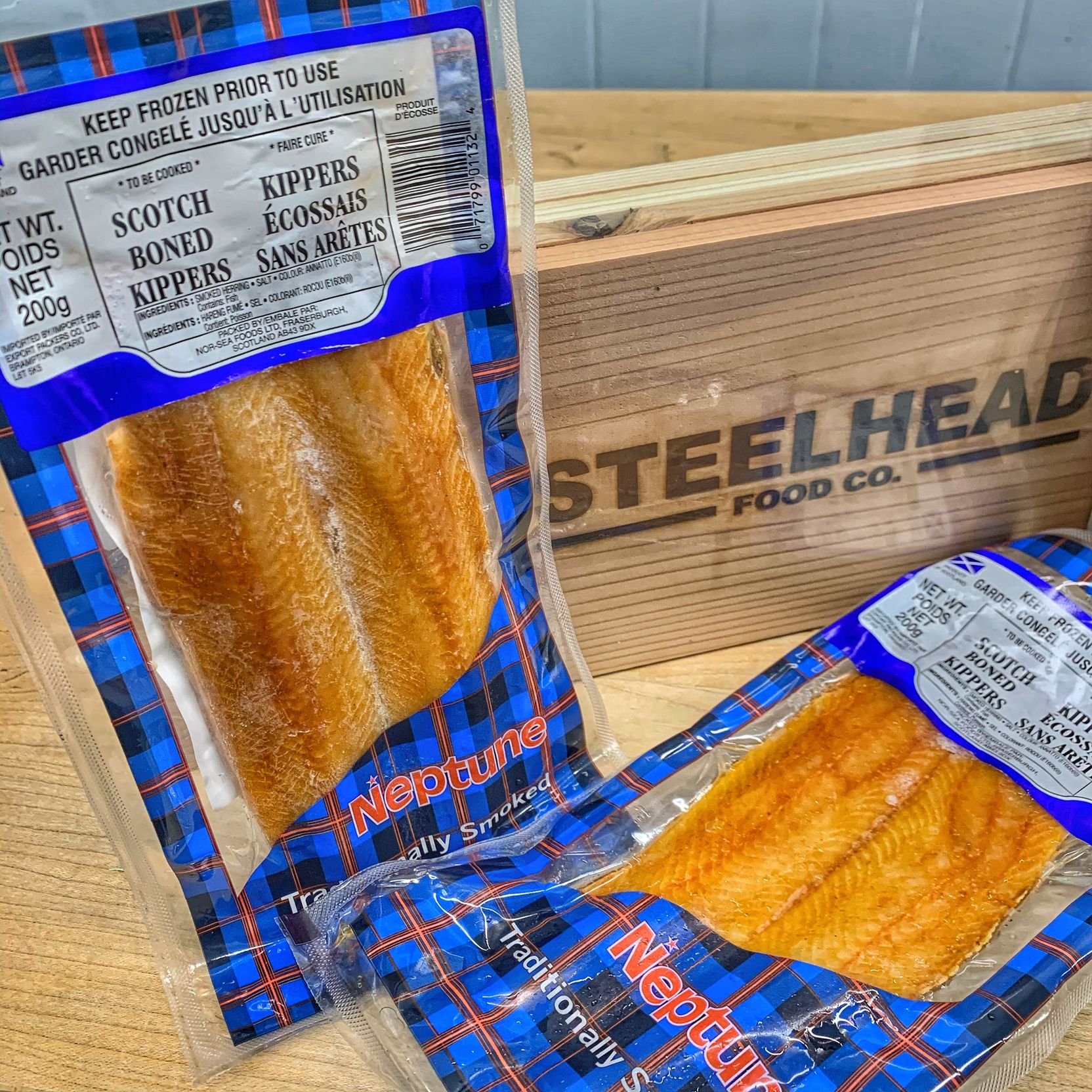 Scotch Boned Smoked Kippers - 200g  - Steelhead Food Co.