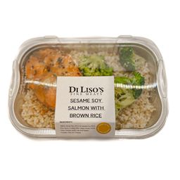 Sesame Soy Salmon & Brown Rice