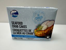 CRAB Seafood CAKES (12x 4pk/280g RETAIL 7Seas) Oceanwise Frozen