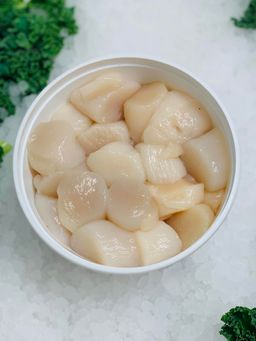 Atlantic Scallops 10/20 Size Previously Frozen