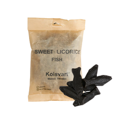 Kolsvart Sweet licorice Fish