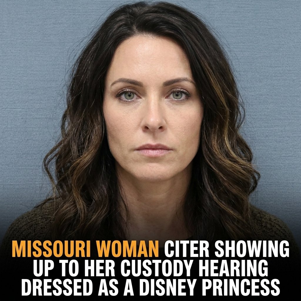 MISSOURI WOMAN CITED AFTER SHOWING UP TO HER CUSTODY HEARING DRESSED AS A DISNEY PRINCESS