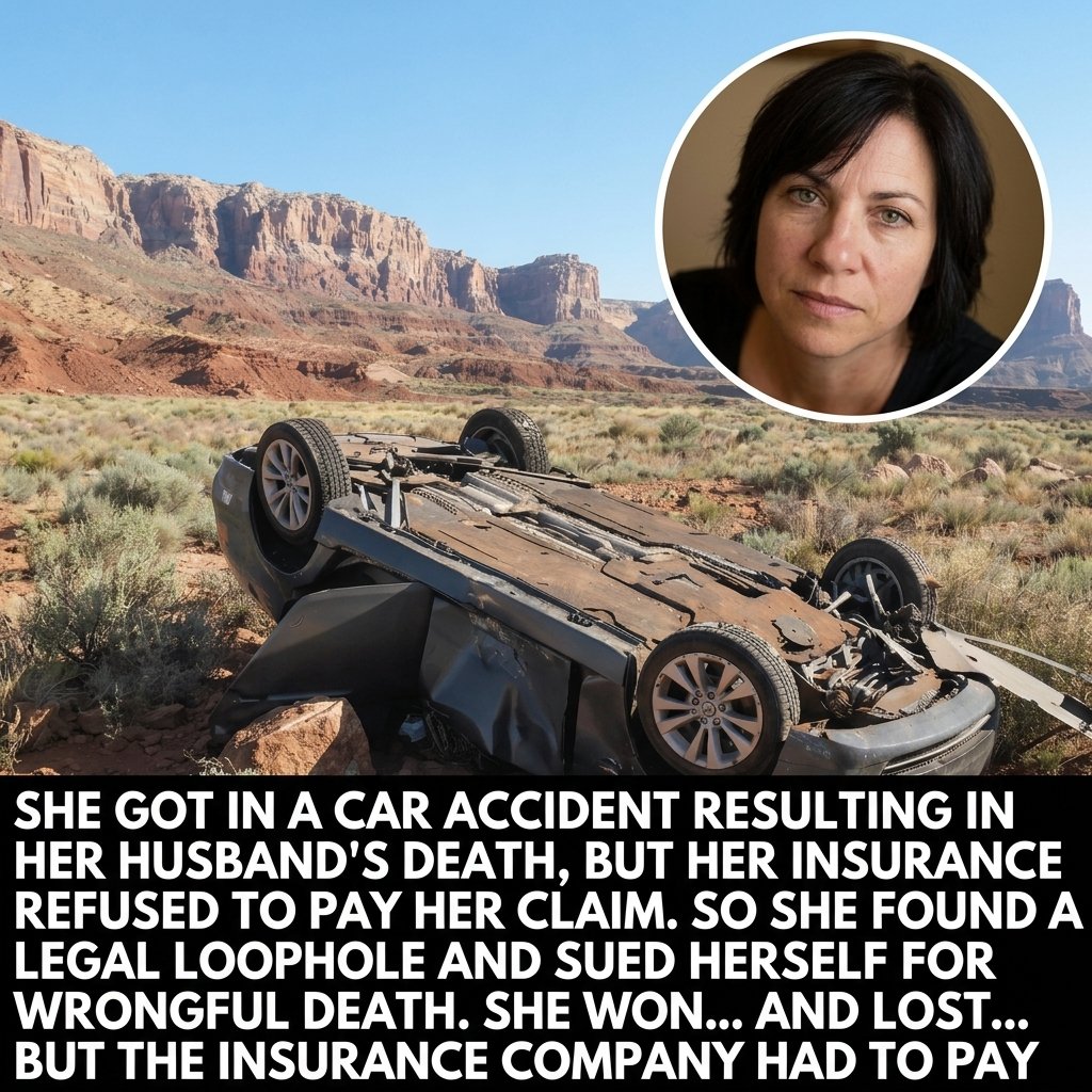 WIDOW SUES… HERSELF — AND FORCES INSURANCE COMPANY TO PAY AFTER LOOPHOLE SHOCKER