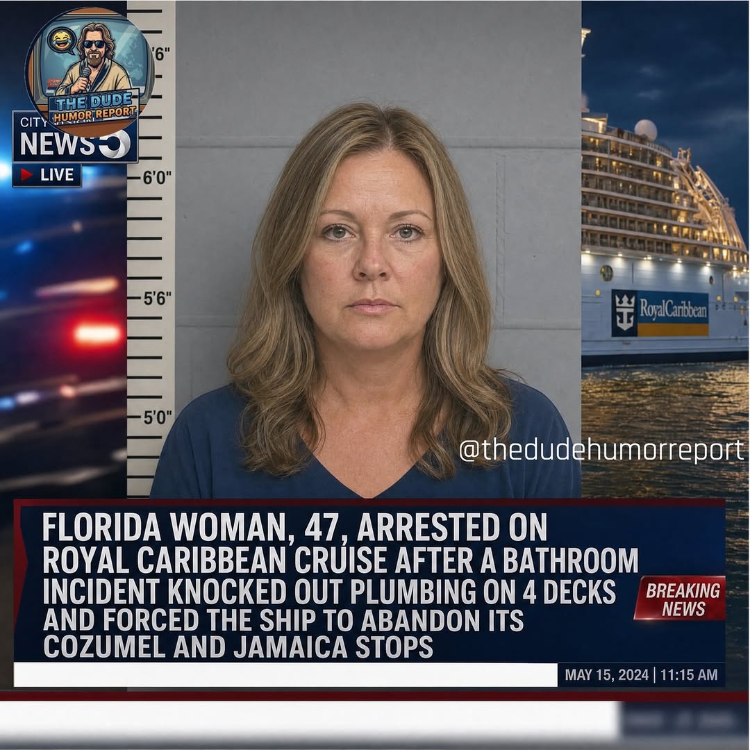 FLORIDA WOMAN, 47, ARRESTED AFTER “CATASTROPHIC” BATHROOM INCIDENT ON ROYAL CARIBBEAN CRUISE FORCED SHIP TO CANCEL TWO ISLAND STOPS