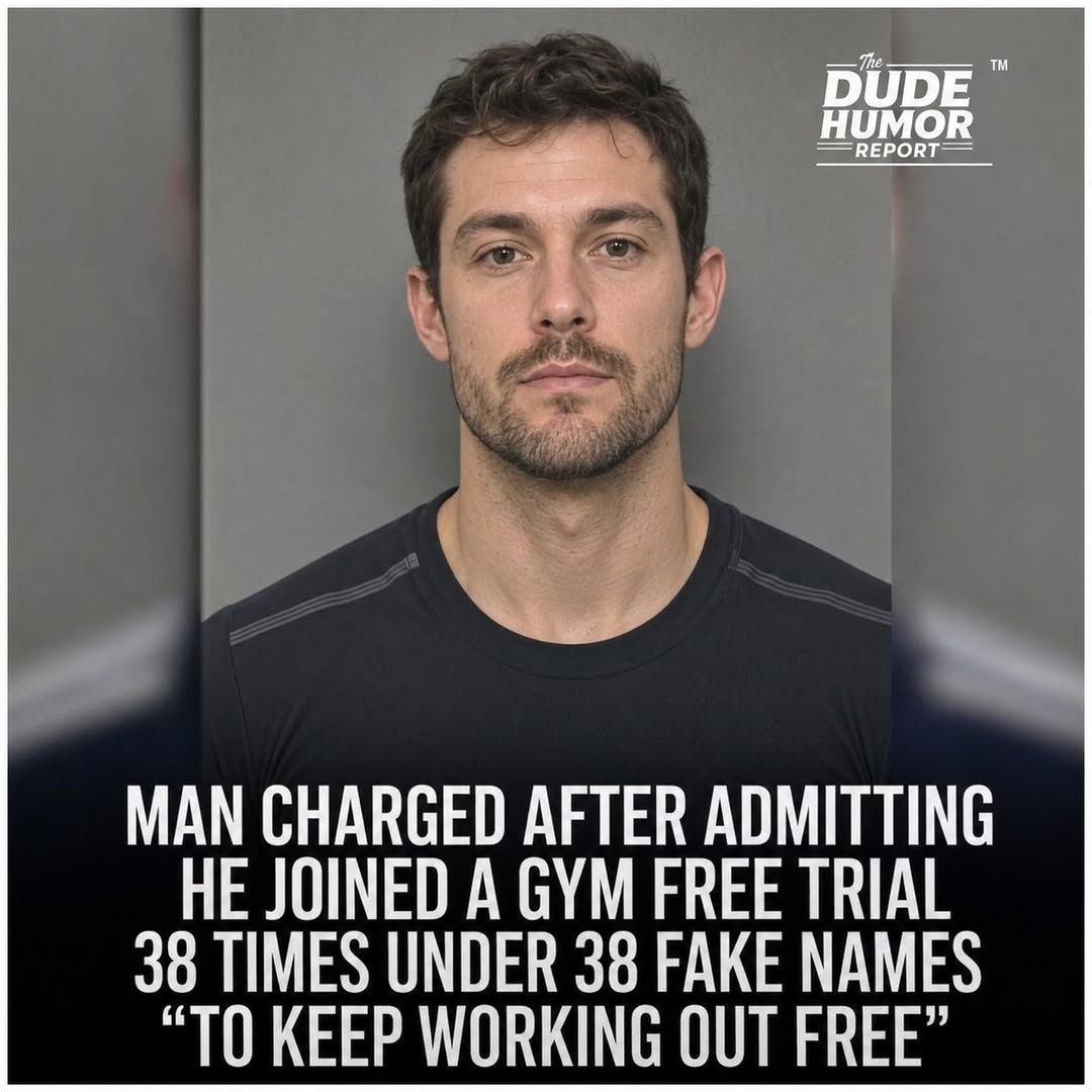 MAN CHARGED AFTER ALLEGEDLY USING 38 DIFFERENT IDENTITIES TO AVOID PAYING FOR A GYM MEMBERSHIP