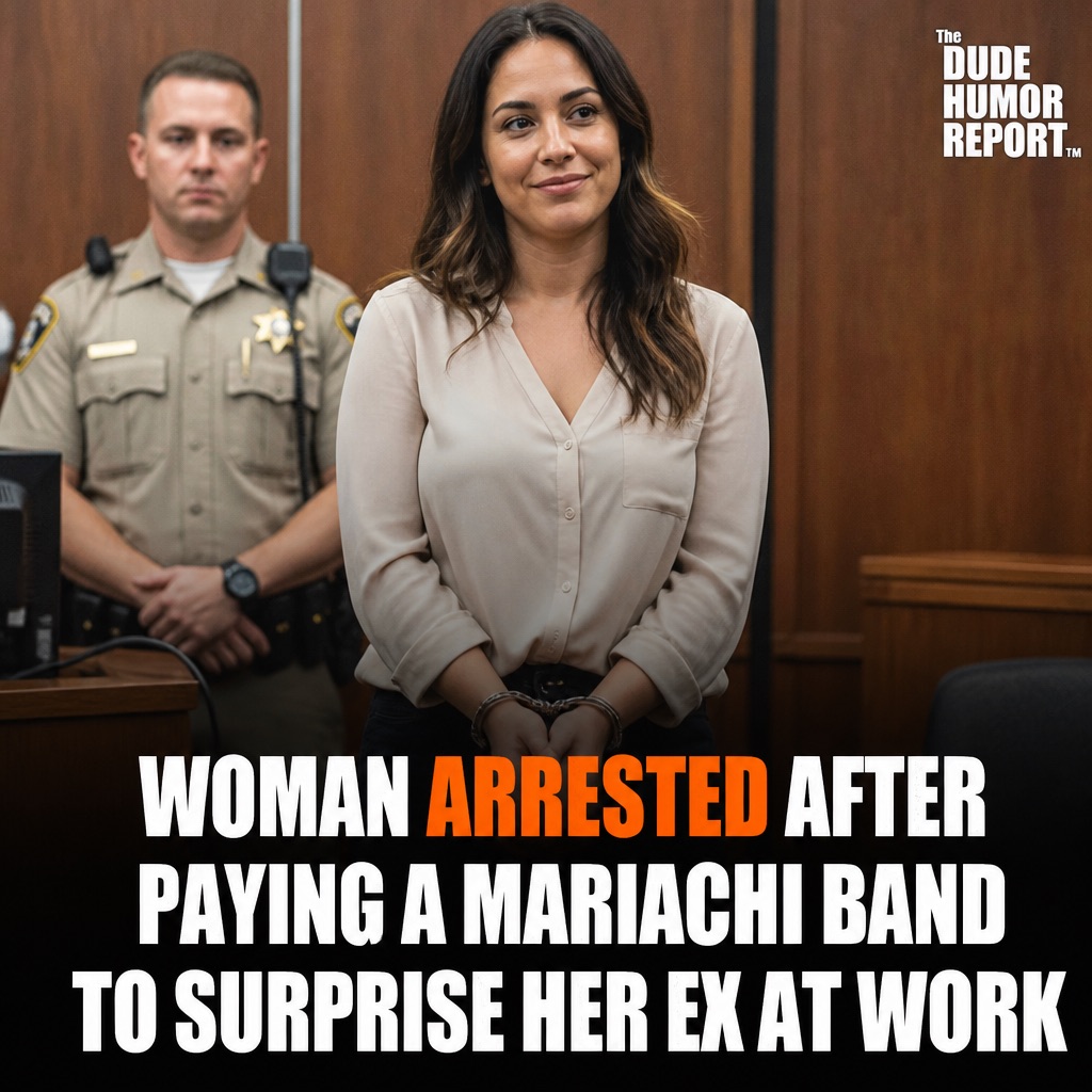 Woman Arrested After Paying a Mariachi Band to Surprise Her Ex at Work